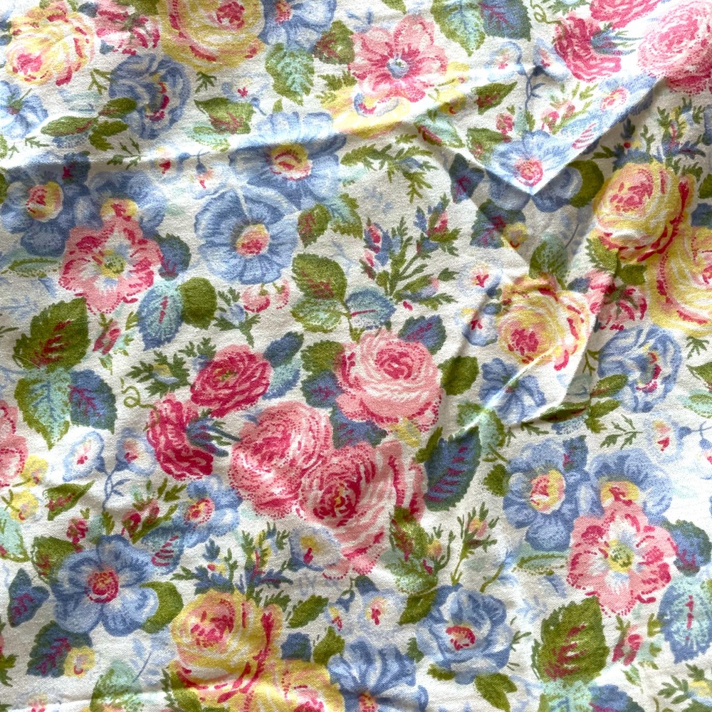 2 Vintage Laura Ashley Quartet Curtain Panels 41”x65”